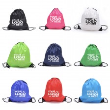 210D Polyester Drawstring Backpacks